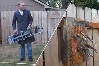 Nincs ellenfél a kiskocsmákban ezzel a késdobáló fegyverrel