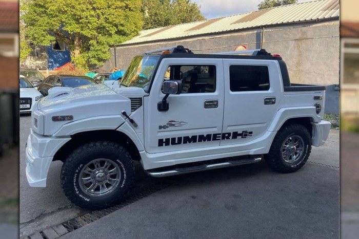 Erős a verseny, de ez a tuningolt Hummer H2 ott van a legrondábbak között 2