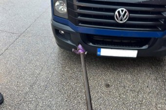 Ez már nem is horrorkaraván, hanem valami teljesen új szint volt az M1-esen