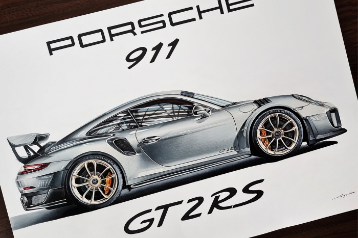 Ez a magyar lány úgy rajzol autókat, hogy szinte életre kelnek 7