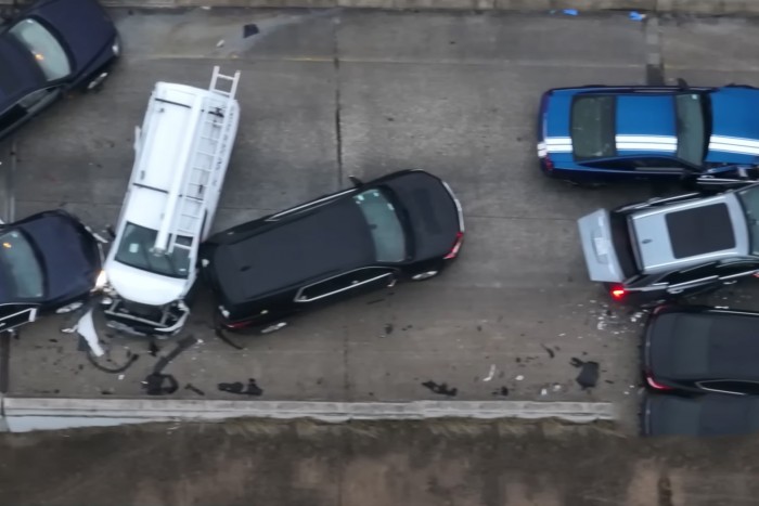 Az USA középső részén nem szeretnénk most autóval közlekedni