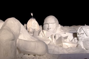 Csak pár napig tart a hó csodája Japánban