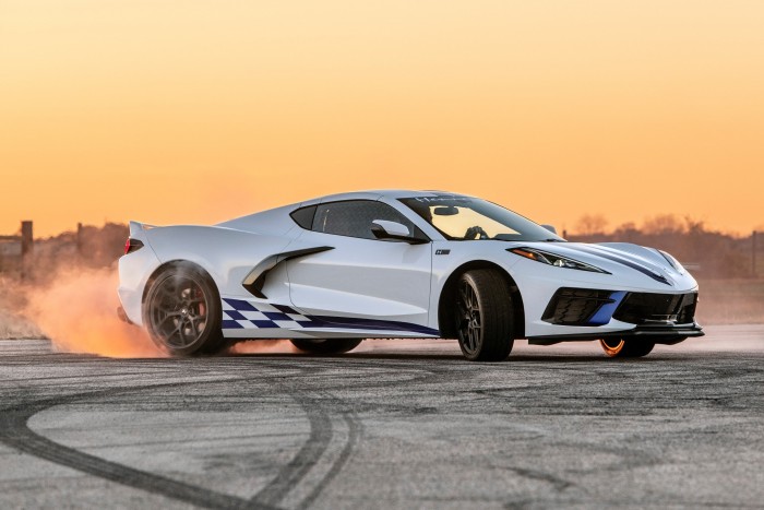 Fékpadon üvölt a kompresszoros Corvette