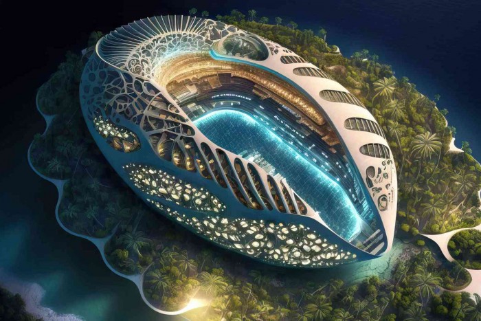 Mi az: a tengeren úszik és fociznak benne?