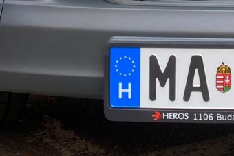 Új rendszám jelent meg a magyar utakon