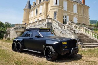 Ez a hatkerekű Rolls-Royce gyufaszálként hasítja fel a retinád