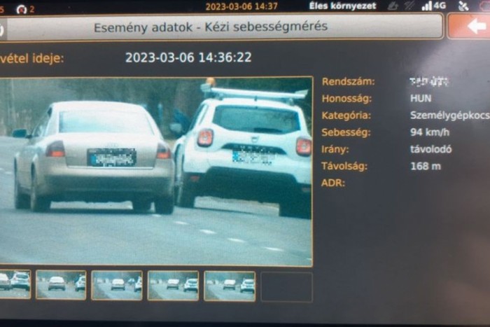 Előzött egy audis Mohorán, 60 ezer forintos manőver volt 1