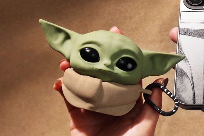 Baby Yoda with your headphones!