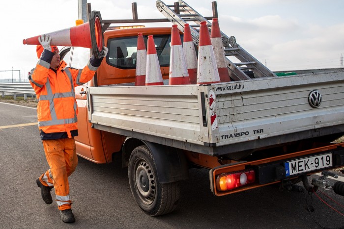 Hónapokig tartó munkák kezdődnek az M0-son