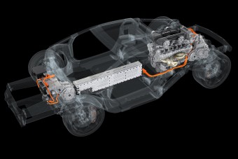 Ezer lóerős lesz a hibrid Lamborghini