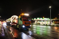 Óriási szállítmány vágott keresztül az ország keleti részén 2