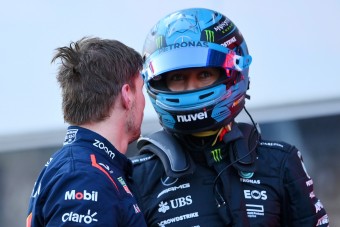 F1: Nem hatja meg Verstappen Russellt