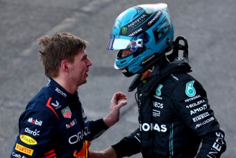 F1: F*szfejnek nevezte Verstappen Russellt