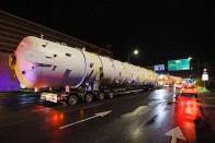 Minden idők legnagyobb szállítmánya indul el a magyar utakon 1