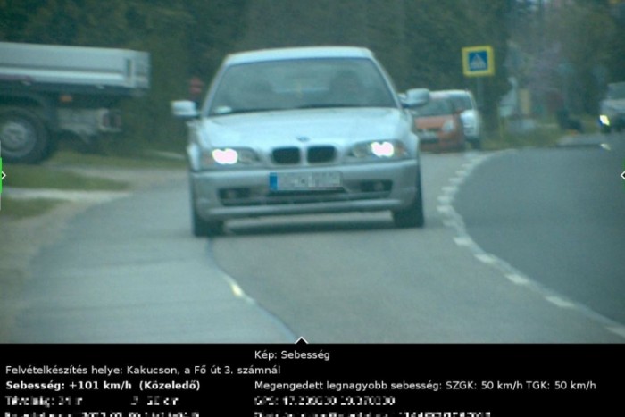 Percenként beleszaladt valaki a traffipaxba Pest vármegyében 1