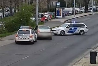 Autós üldözés volt Csepelen, a rendőrök túljártak a menekülő eszén
