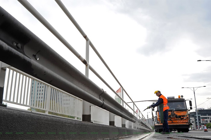 Új berendezést tesztelnek az Árpád hídon