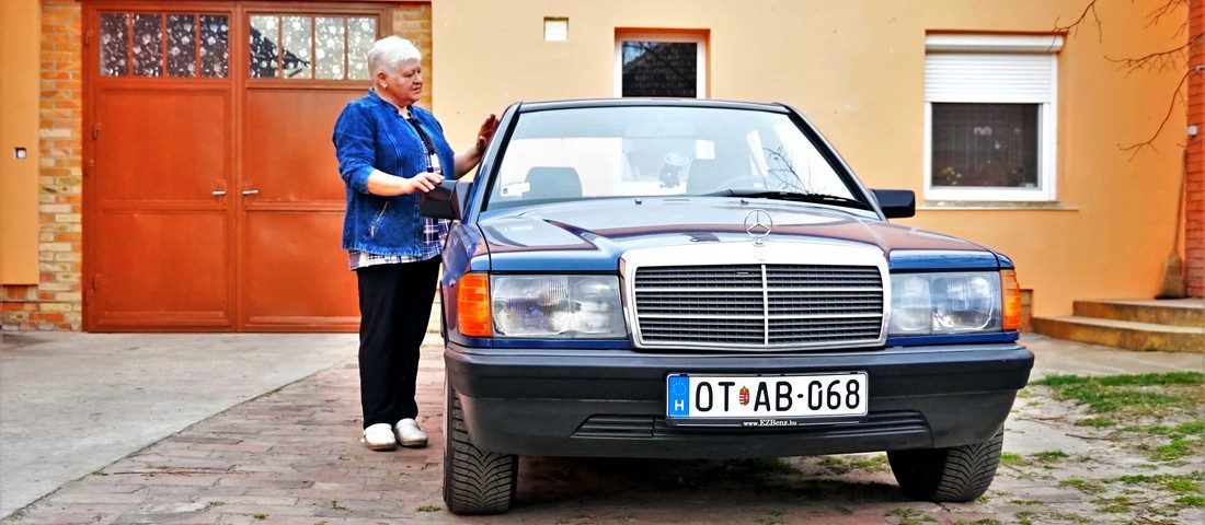 Könnyes találkozás újra a 35 éves Mercedesszel!