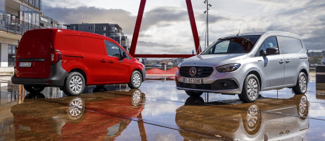 Már a Mercinek is van városi villanyfurgonja