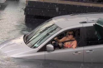 Vakon követte a GPS-t, a vízben kötött ki