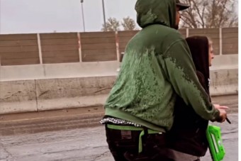 Öngyilkosjelölt rolleres párost videóztak az autópályán