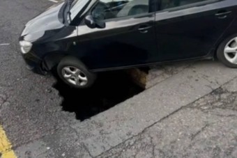 Figyelmetlen zsákmányállatként kapta el az autóst a lesben álló gigakátyú