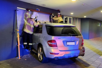 Faltörő kosként csapódott az iskola falába a tanulóvezető