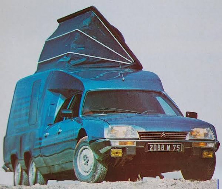 1980-ban így képzeltek egy francia stílusú, laza pihenésre tervezett lakóautót 2