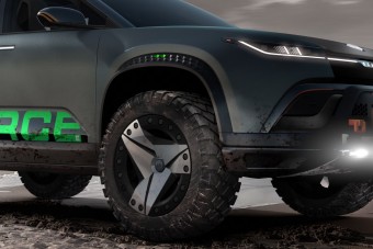 Terepjárót faragtak az elektromos szabadidőjárműből