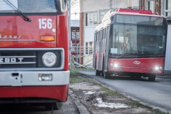 Teljesen megújult a budapesti trolibuszflotta