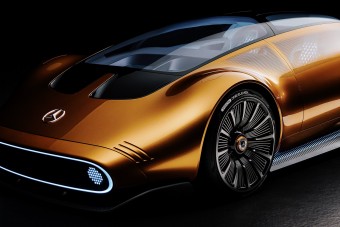 Minimalista sportautót villantott a Mercedes