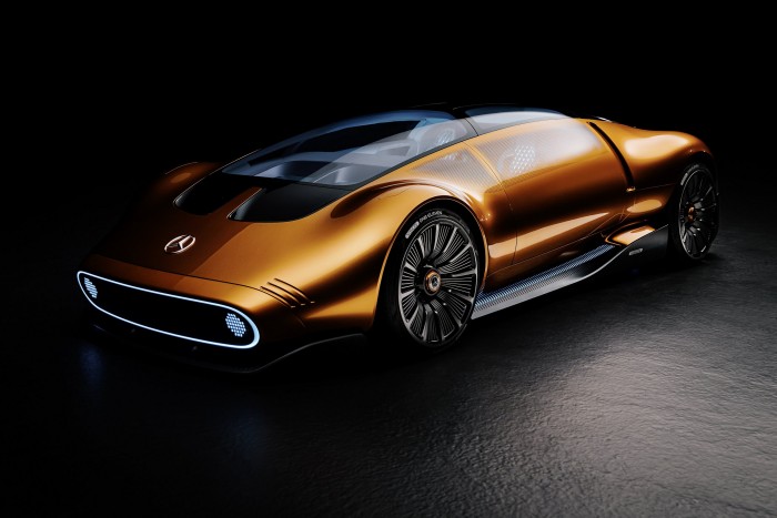 Minimalista sportautót villantott a Mercedes 11