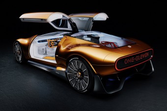 Még a hűtőmaszk is kijelző az új Mercedesen