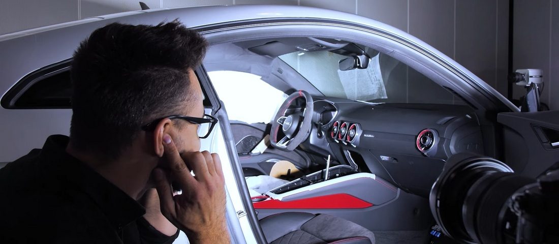 Légzsákot robbantottunk és szétráztunk egy új Audit