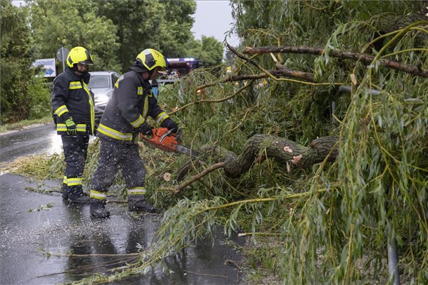 Galéria: így pusztított a vihar péntek éjszaka az országban 5