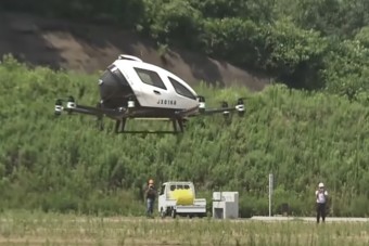 Már elkezdődött a dróntaxik tesztelése