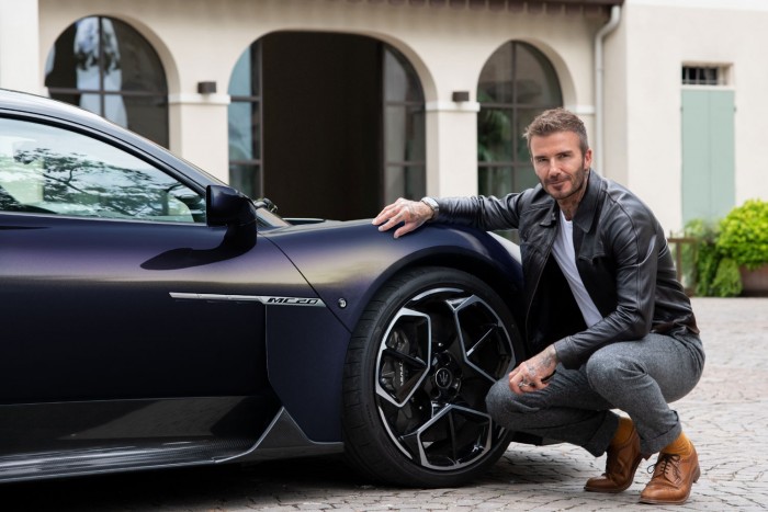 Ilyen luxusautókat tervez David Beckham