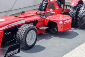 Kapaszkodj meg, mert az MTZ-ből készített versenyautótól lehasalsz