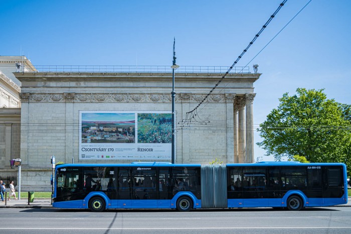 Ismét ötven új busz állt forgalomba Budapesten