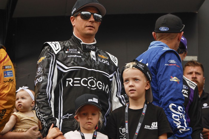 Szintet lépett Kimi Räikkönen kisfia