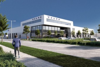 Megérkeztek az első képek a Volvo új beruházásáról