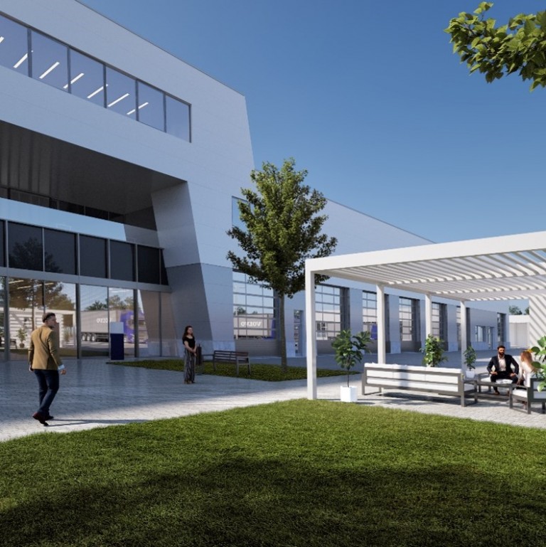 Megérkeztek az első képek a Volvo új beruházásáról 1