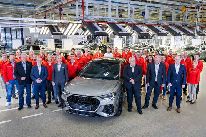Elkészült a kétmilliomodik autó a győri Audinál