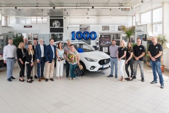 MG-siker: 1000 átadott új autó Magyarországon