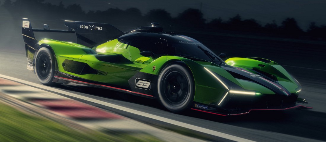 Hibriddel megy Le Mans-ba a Lamborghini