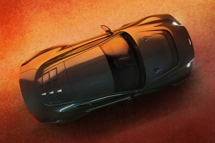 Retró hangulatú sportkocsi szülinapra 7