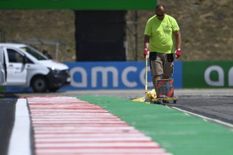 F1: Rendőrtábort állítottak fel a Hungaroringen