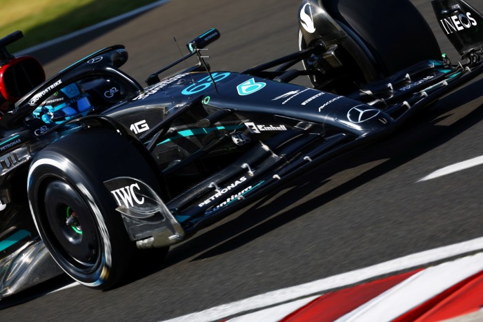 F1: A Mercedes hibájából sült fel Russell