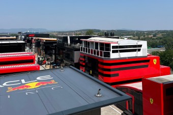 Hétvégén Magyar Nagydíj. Itt vannak az első fotóink!