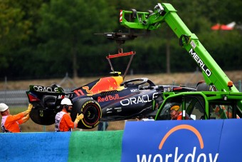 F1: Red Bull a falban, eső az edzésen a Hungaroringen
